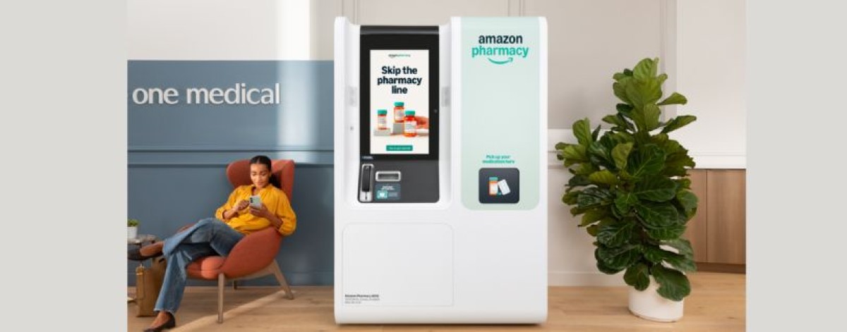 Amazon Pharmacy, negli ambulatori One Medical distributori automatici di farmaci con prescrizione