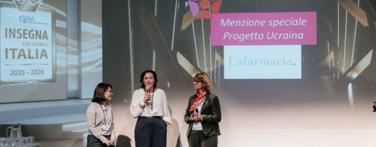 Lafarmacia. ottiene una menzione speciale al Premio Donne del Retail al Femminile
